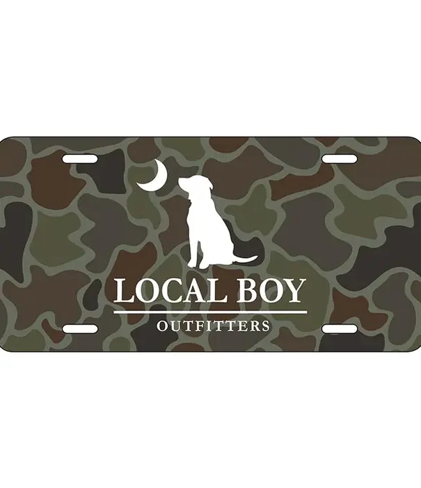 Local Boy Outfitters Local Boy License Plate