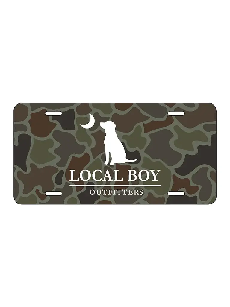 Local Boy Outfitters Local Boy License Plate
