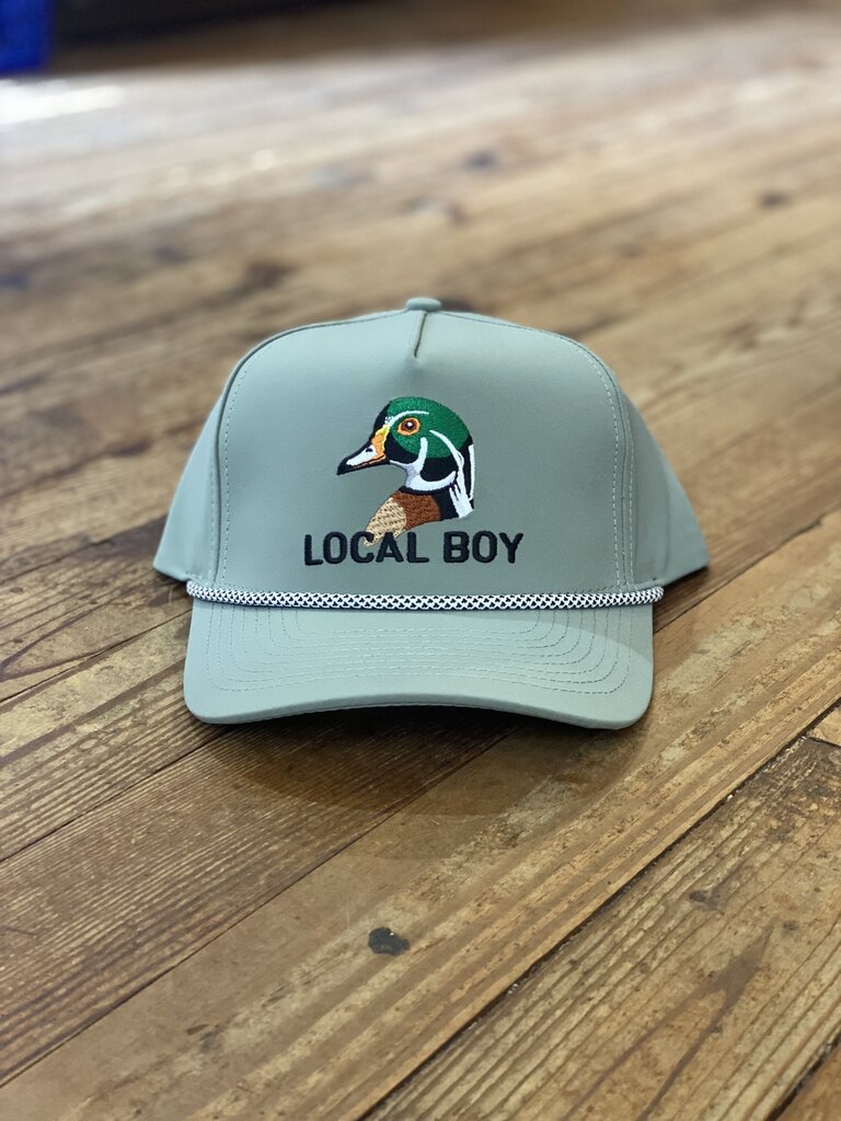 Local Boy Outfitters Local Boy Wood Duck Rope Hat Loden/White