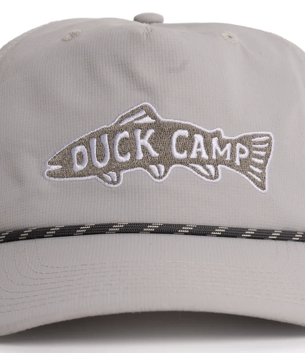 Duck Camp Duck Camp Trout Patch Perforated Hat Grey