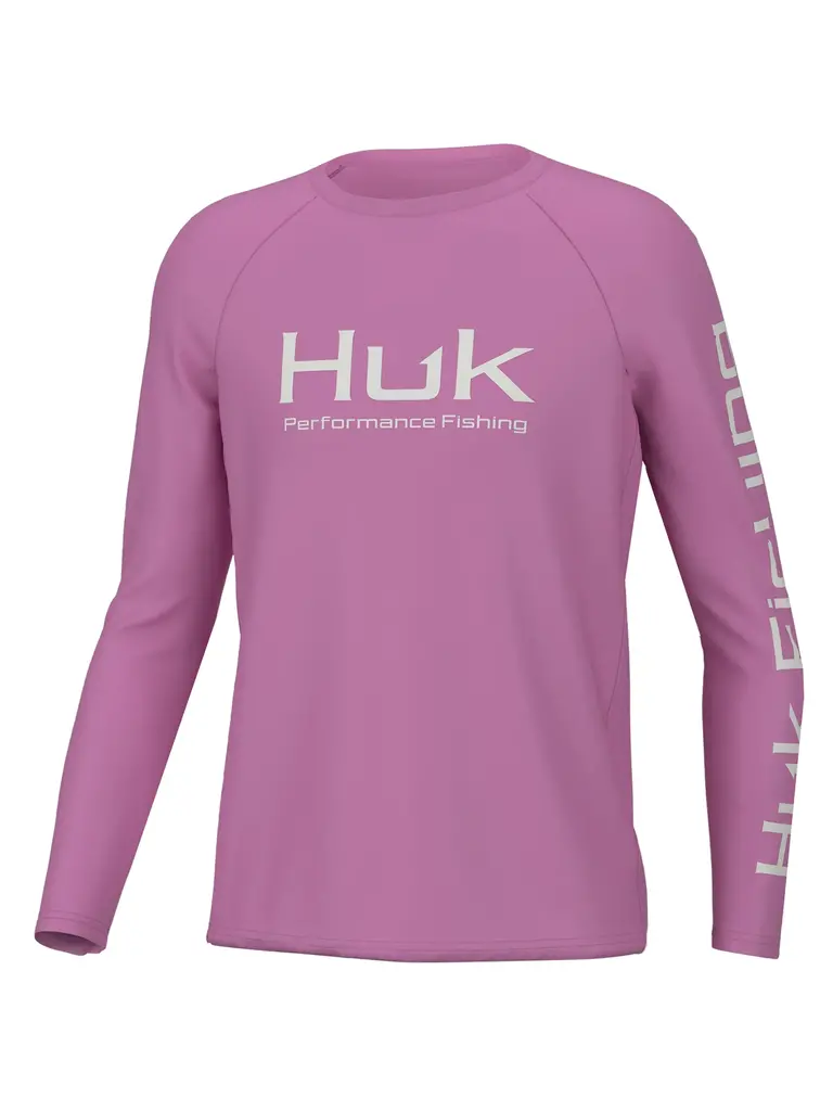 HUK HUK Pursuit L/S Ultra Pink