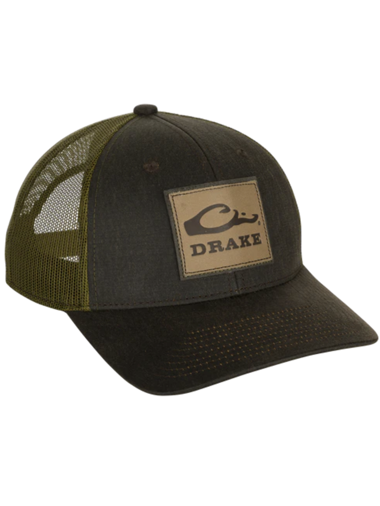 Drake Drake Square Leather Hat