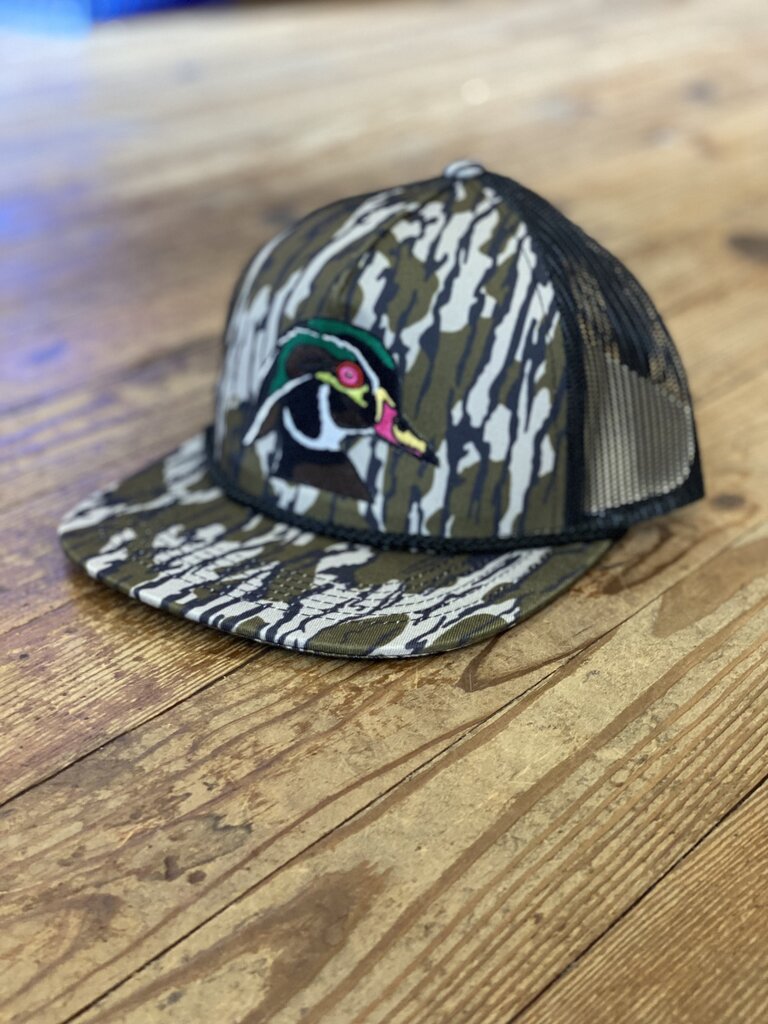 AIX Waterfowl AIX Wood Duck Bottomland Mesh Back Rope Hat