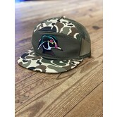 AIX Wood Duck 7 Panel Mesh Back Rope Hat