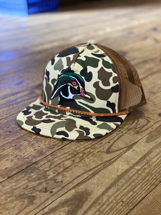 Cap - Wood Duck - BLUE – BURLEBO