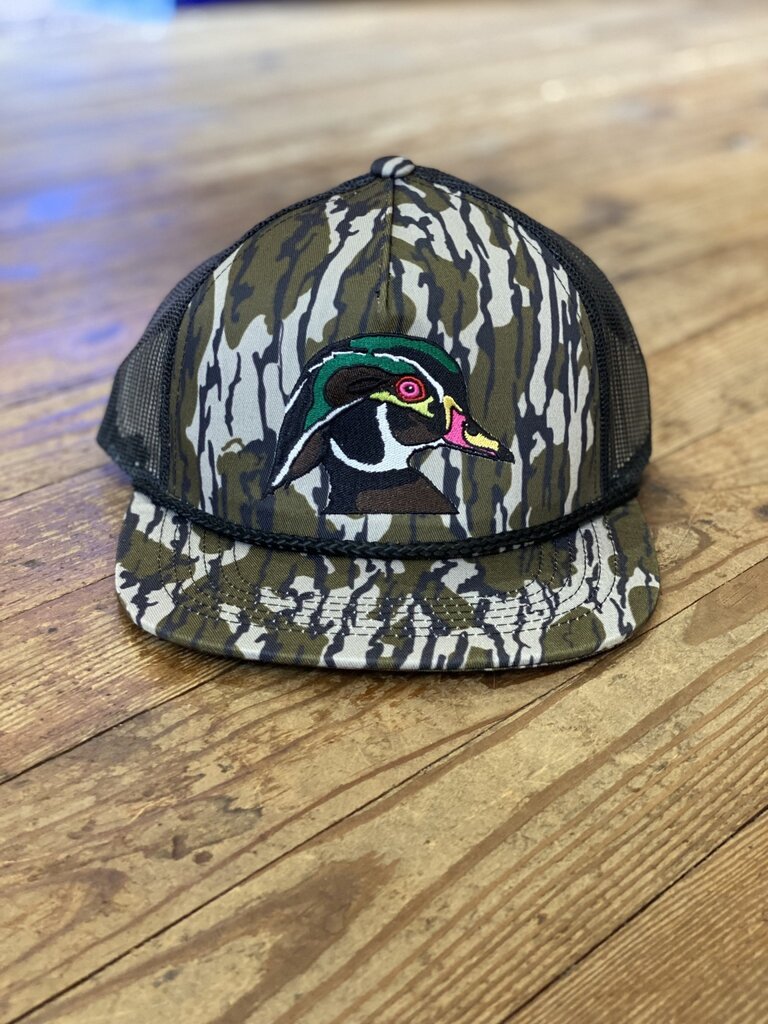 AIX Waterfowl AIX Wood Duck Bottomland Mesh Back Rope Hat