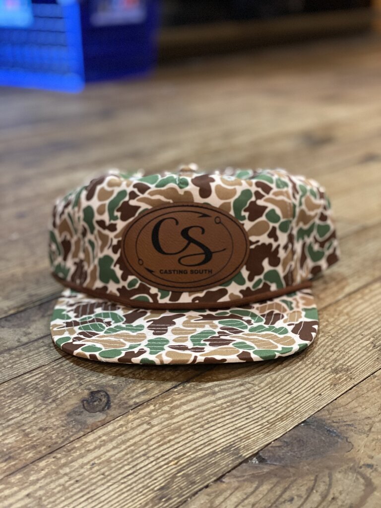 Casting South Casting South Rope Brown Green Camo Hat