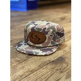 Casting South Rope Light Green Brown Camo Hat