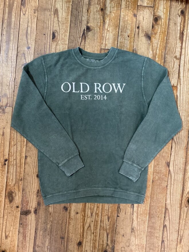 Old Row Circle Logo Crewneck Sweatshirt / Old Row M / Grey