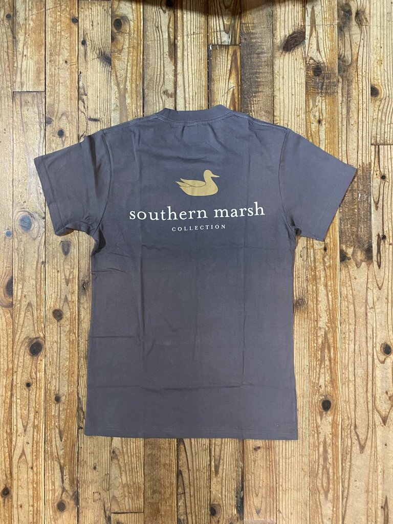 Southern Marsh Southern Marsh Authentic Tee Iron Grey