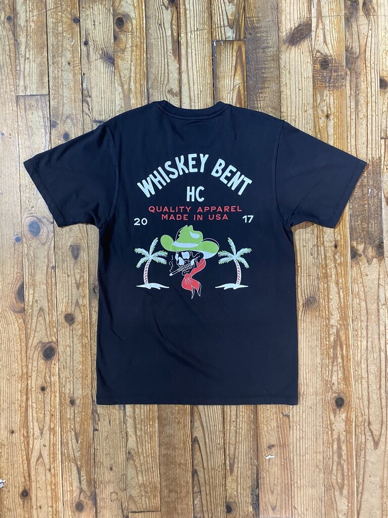 Whiskey Bent Hats WB Tequila Time Tee Black