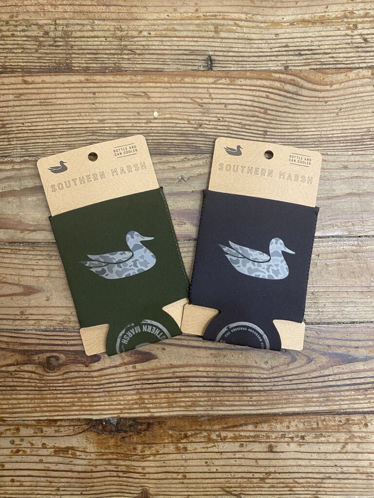 Southern Marsh Duck Originals Camo Coozie