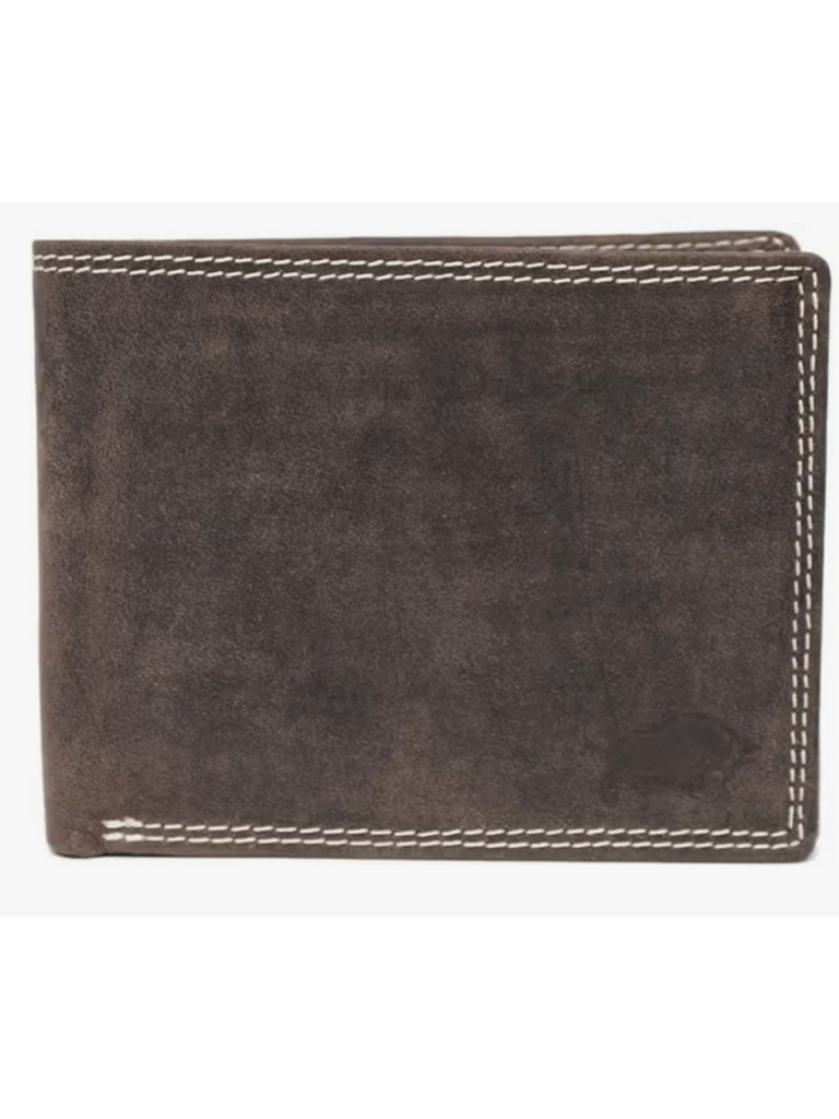 Coin Wallet - Leather Edition chocolate-Brown / RFID Leather