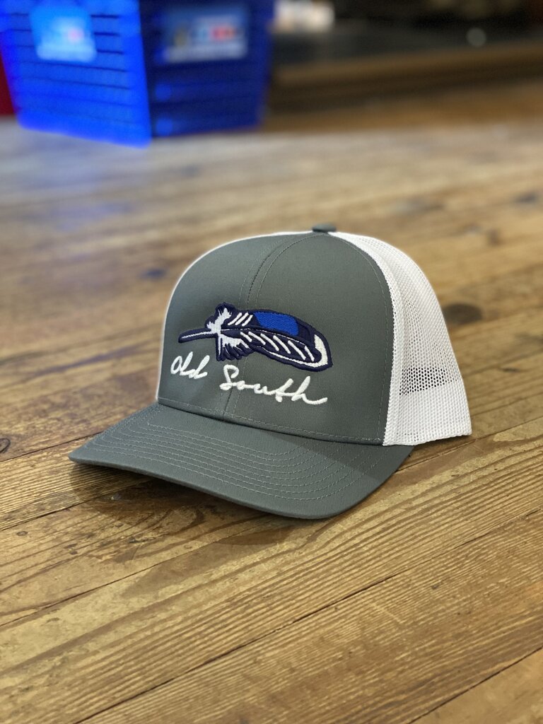 Old South Old South American Feather Trucker Graphite/White
