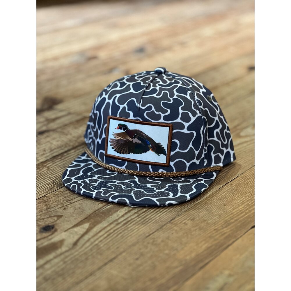 AIX Cypress Flying Wood Duck Rope Hat Papa's General Store