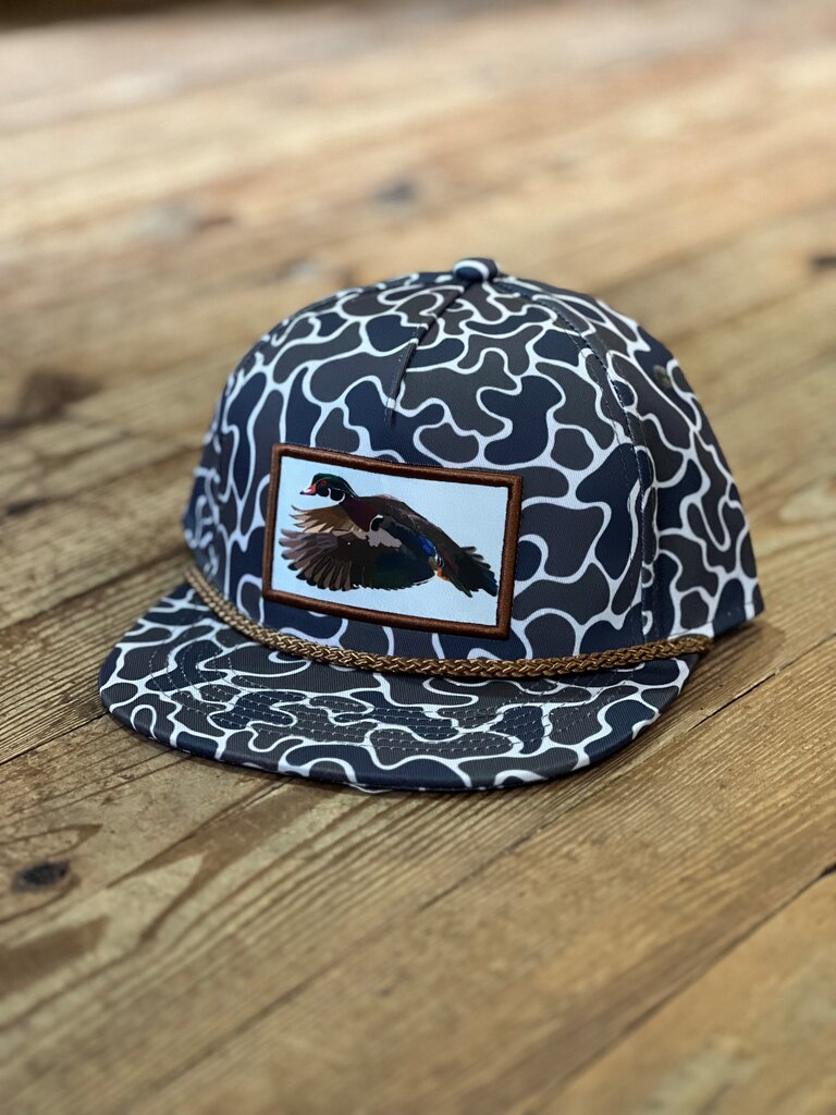 AIX Cypress Flying Wood Duck Rope Hat Papa's General Store