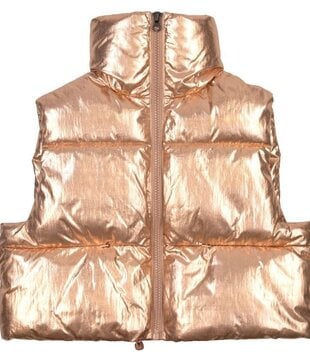 Simply Southern Puffy Vest Gold