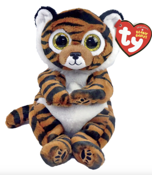 Clawdia the Tiger Beanie Baby