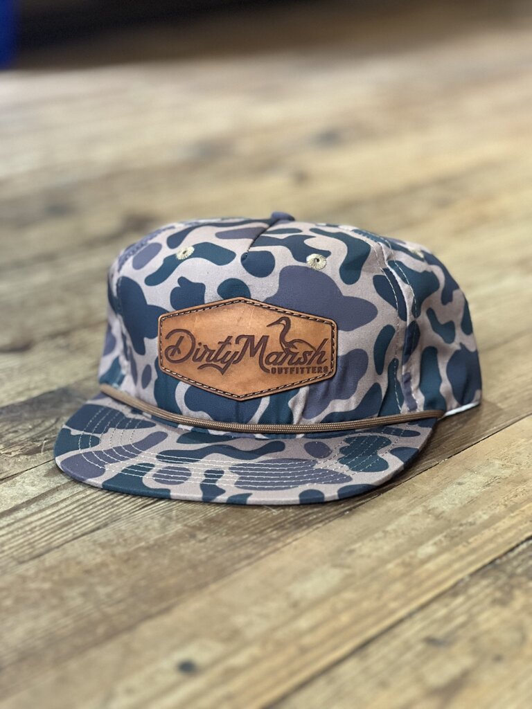 Dirty Marsh DM Shoreline Leather Patch Delta Rope Hat