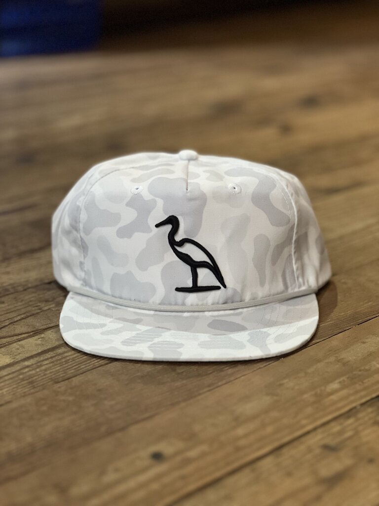 Dirty Marsh DM Heron Embroidered Sneaux Rope Hat