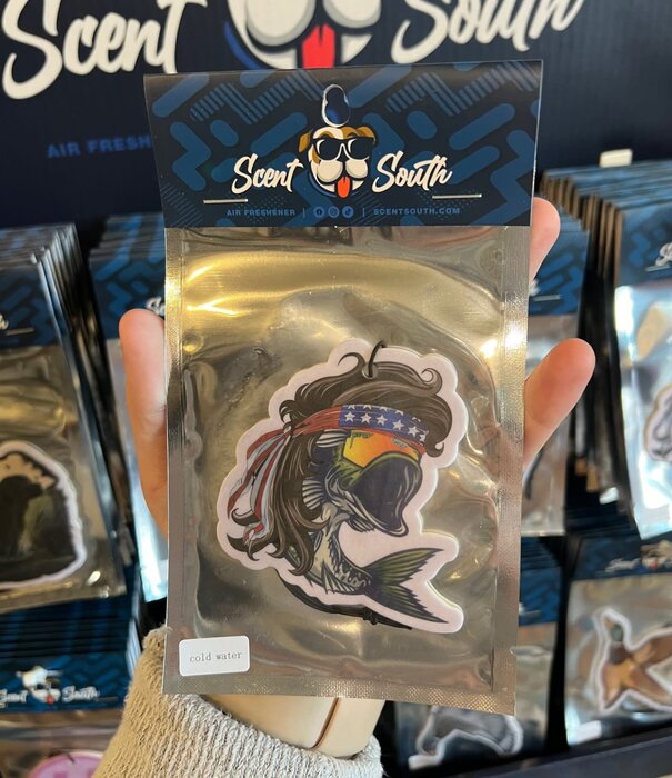 Scent South Mullet Bass - Cold Water Air Freshener