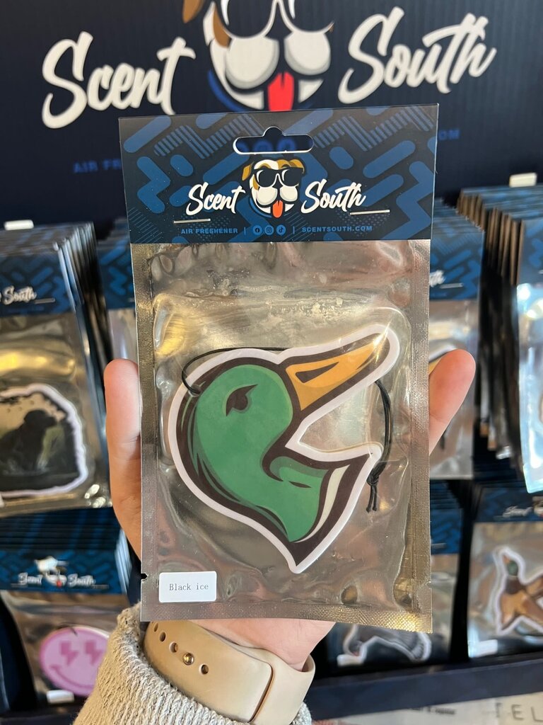 Scent South Duck Head - Black Ice Air Freshener