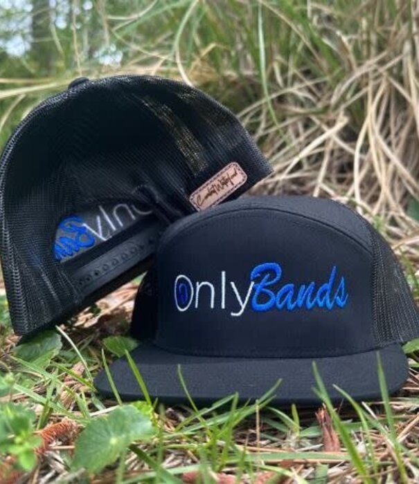 Combat Waterfowl OnlyBands 7 Panel Hat Black