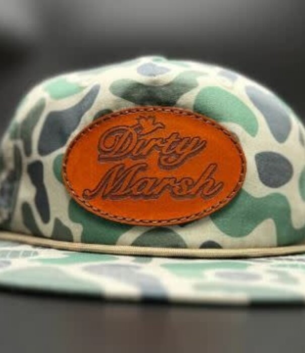 Dirty Marsh DM Classic Leather Patch Marsh Rope Hat