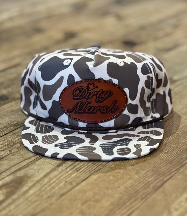 Dirty Marsh DM Classic Leather Patch Slough Rope Hat
