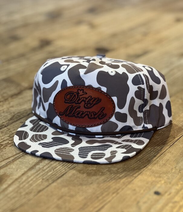Dirty Marsh DM Classic Leather Patch Slough Rope Hat