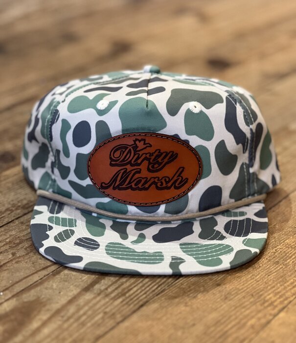 Dirty Marsh DM Classic Leather Patch Marsh Rope Hat