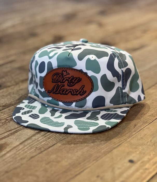 Dirty Marsh DM Classic Leather Patch Marsh Rope Hat