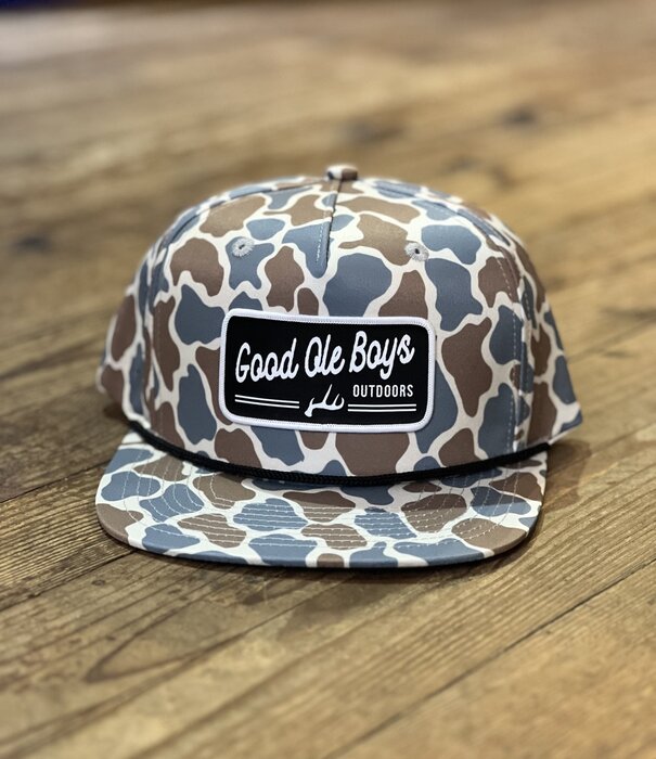 Good Ole Boys Good Ole Boys Antler Patch Blue Camo Rope Hat