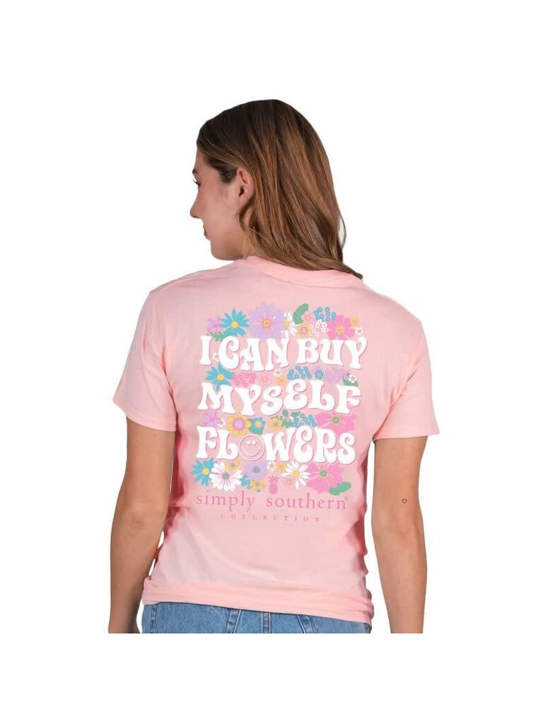 Simply Southern Simply Southern Buy Flowers Tee