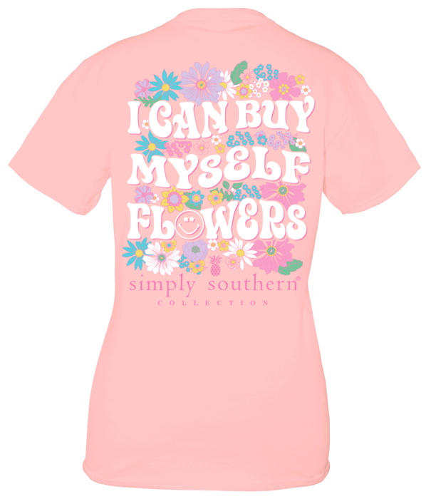 Simply Southern Simply Southern Buy Flowers Tee