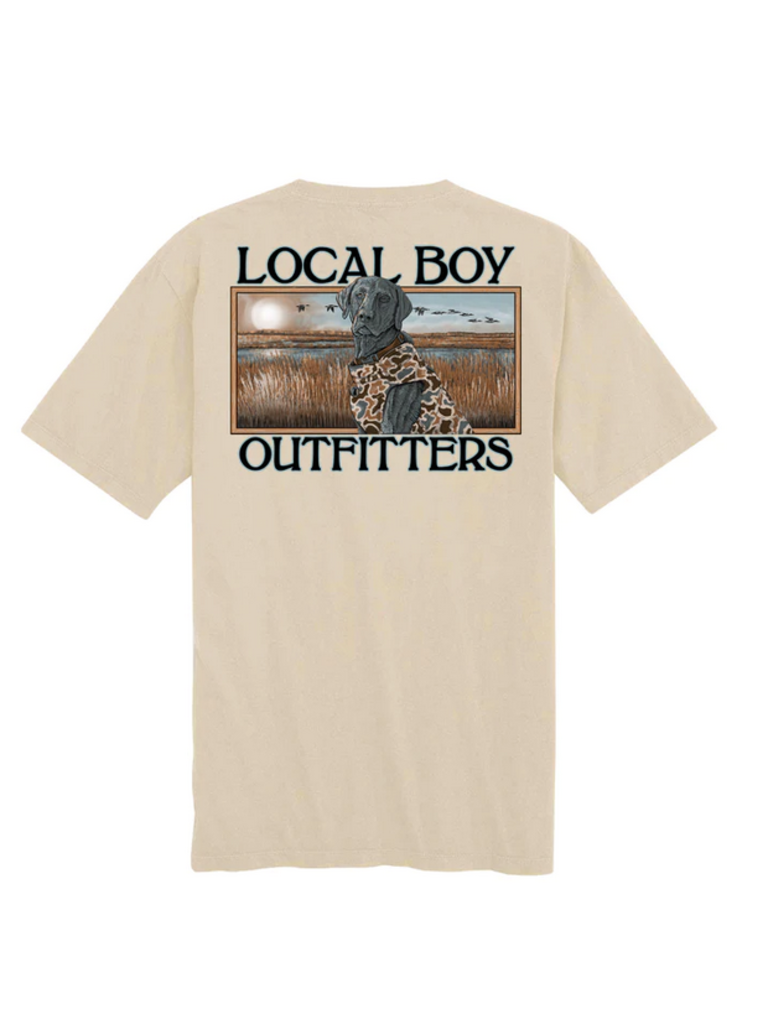 Local Boy Outfitters Local Boy Marsh Dog Tee Latte