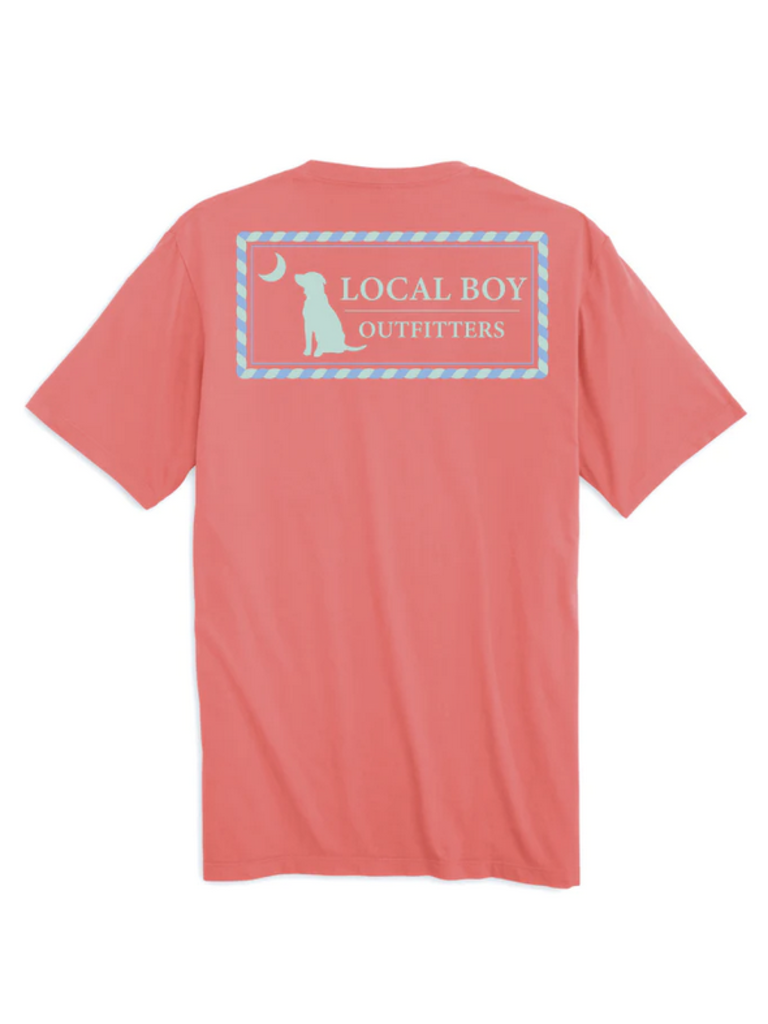 Local Boy Outfitters Local Boy Rope Plate Tee Coral