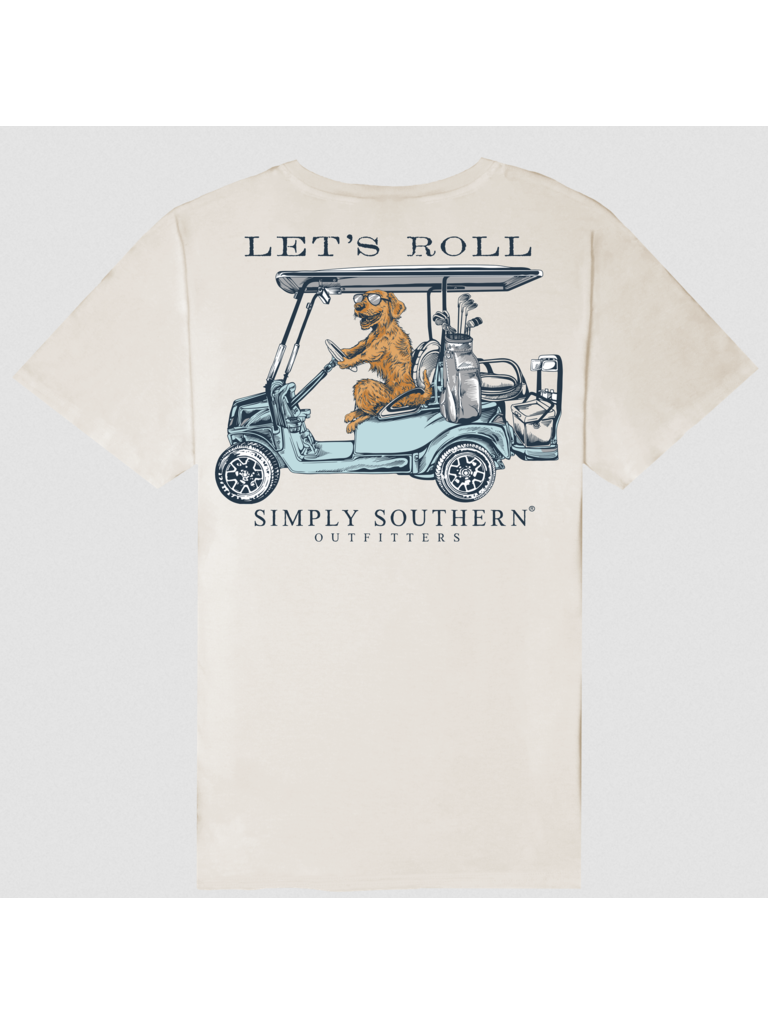 Simply Southern Simply Southern Men's Roll Tee Wisp