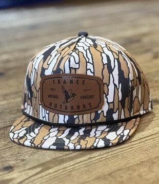 CO Logo Leather Patch Cypress Camo Hat