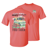 Food Truck S/S Tee Coral Silk