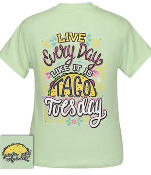 Taco Tuesday Tee Mint