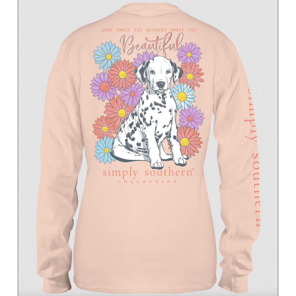 Simply Southern Simply Southern Different L/S Tee Papa's General Store