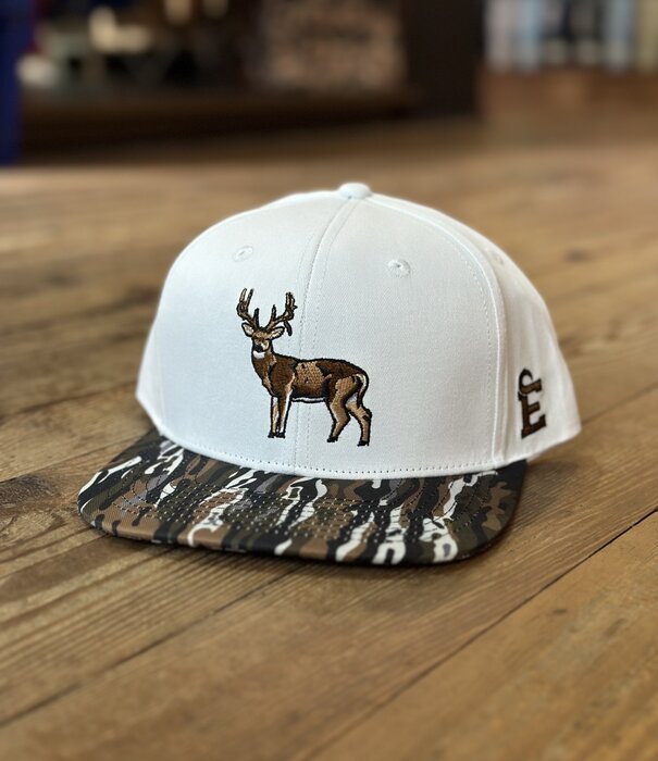 Embry Outdoors Embry White Ranch Camo Buck Hat