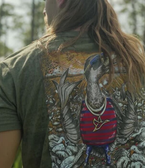 Combat Waterfowl 100 Shots Tee