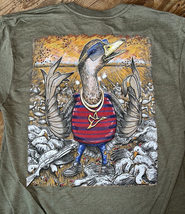 Combat Waterfowl 100 Shots Tee