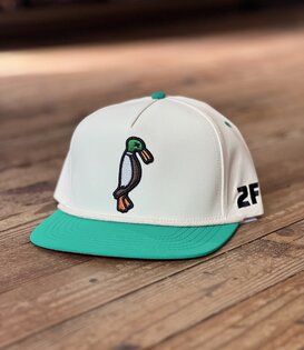 24.7Hunt Green/Off White Rope Hat