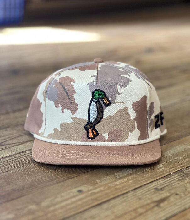24.7 Hunt 24.7Hunt Brown Leaf Rope Hat