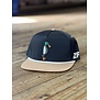 24.7Hunt Black/Tan Rope Hat