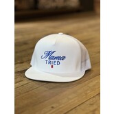 5 Panel Mama Tried Hat Ultra White