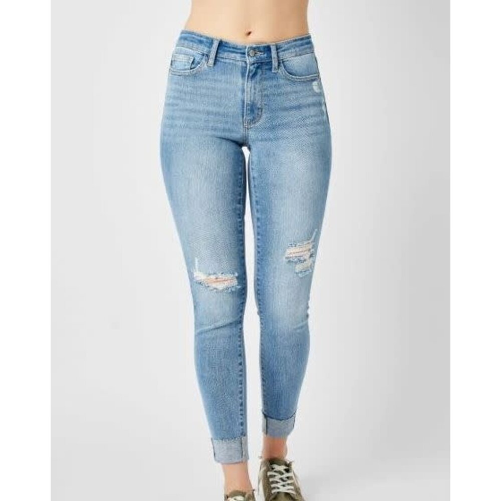 メーカー Judy Blue Papa's - Jeans Skinny Cuff & Destroy Mid-Rise JB その他